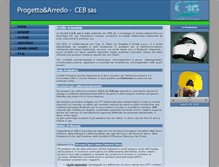 Tablet Screenshot of progettoearredo.it